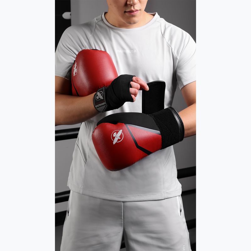 Боксерські рукавички Hayabusa E1 Boxing red/black 16