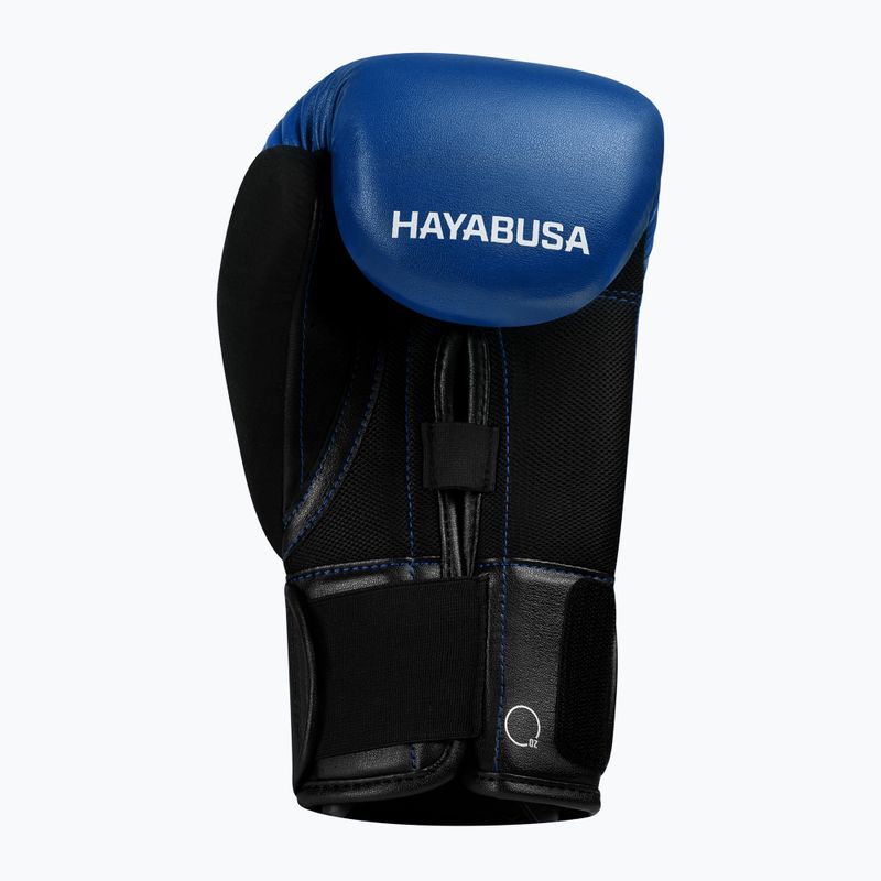 Рукавиці боксерські Hayabusa E1 Boxing blue/black 4