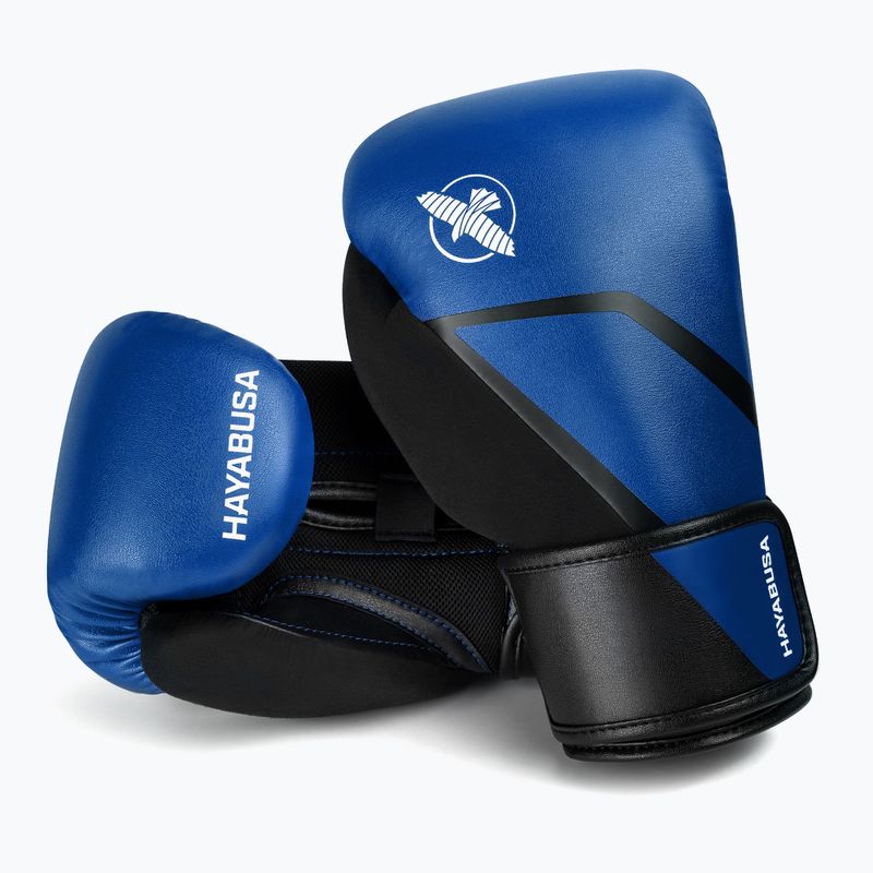 Рукавиці боксерські Hayabusa E1 Boxing blue/black 7
