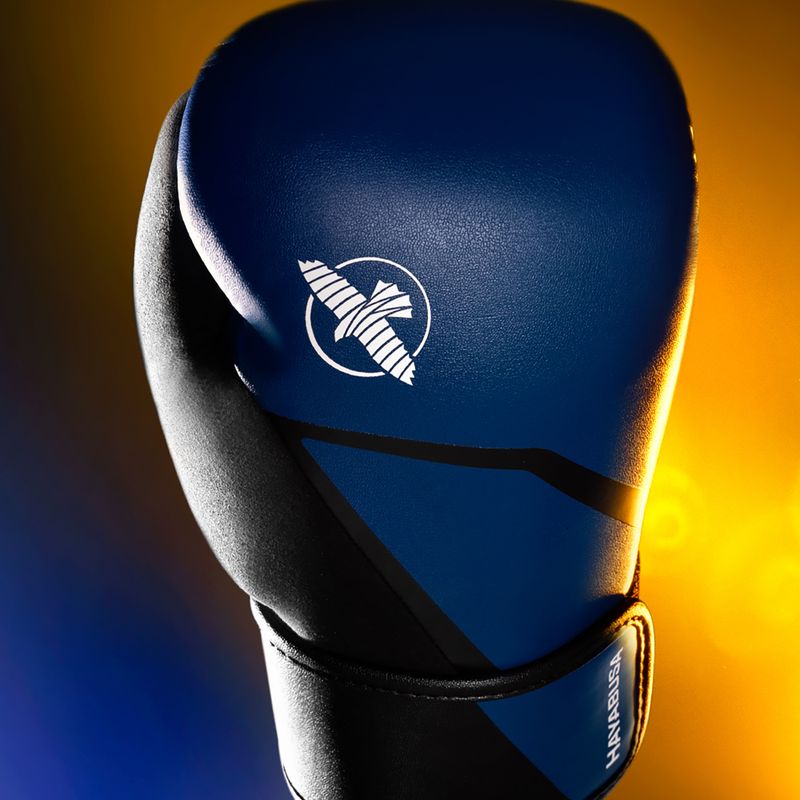 Рукавиці боксерські Hayabusa E1 Boxing blue/black 11