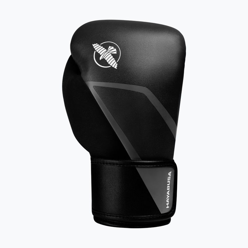 Рукавиці боксерські Hayabusa E1 Boxing black/grey 2
