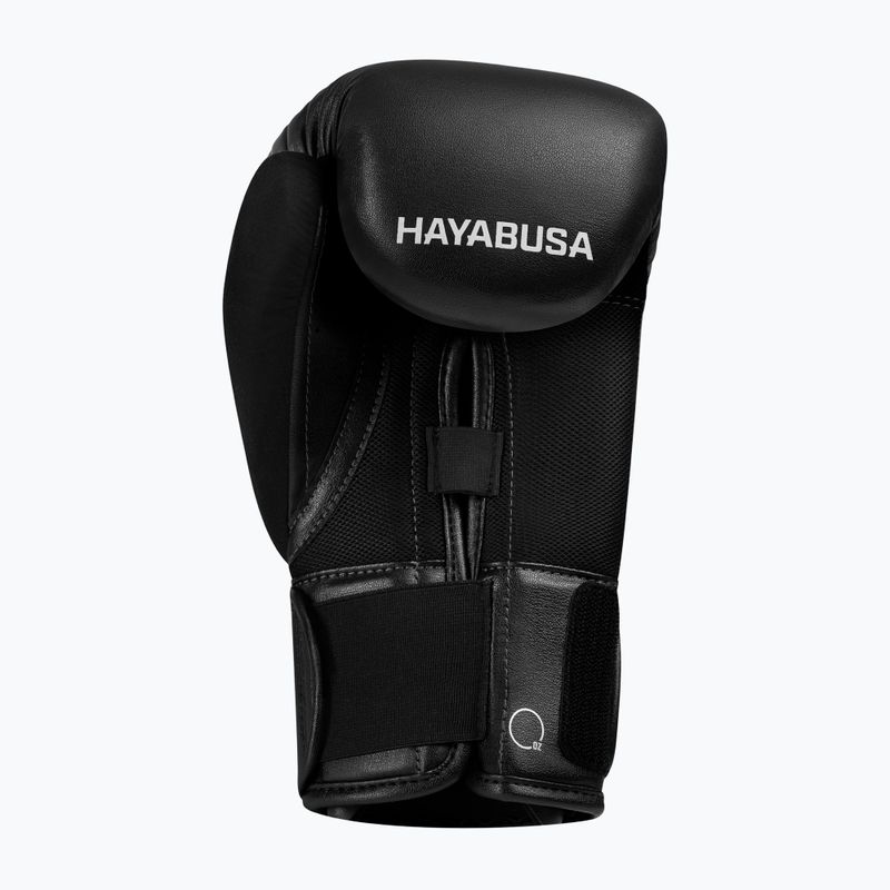 Боксерські рукавички Hayabusa E1 Boxing black/grey 3