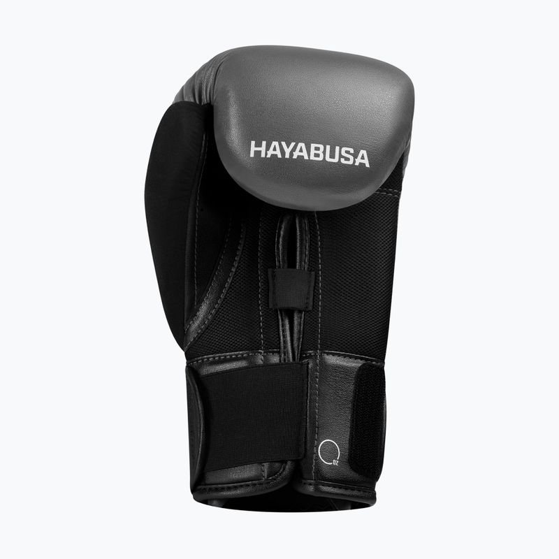 Боксерські рукавички Hayabusa E1 Boxing grey/black 4
