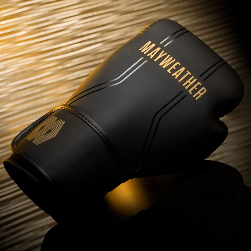 Рукавиці боксерські Hayabusa Mayweather Contender black/gold 3