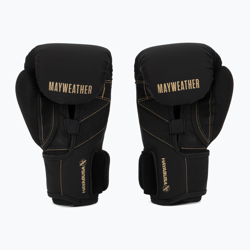 Рукавиці боксерські Hayabusa Mayweather Champ black/gold 3