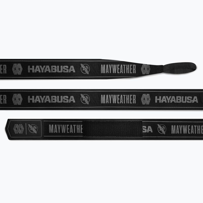 Бинти боксерські Hayabusa Mayweather Stretch Hand Wraps 450 см black 3