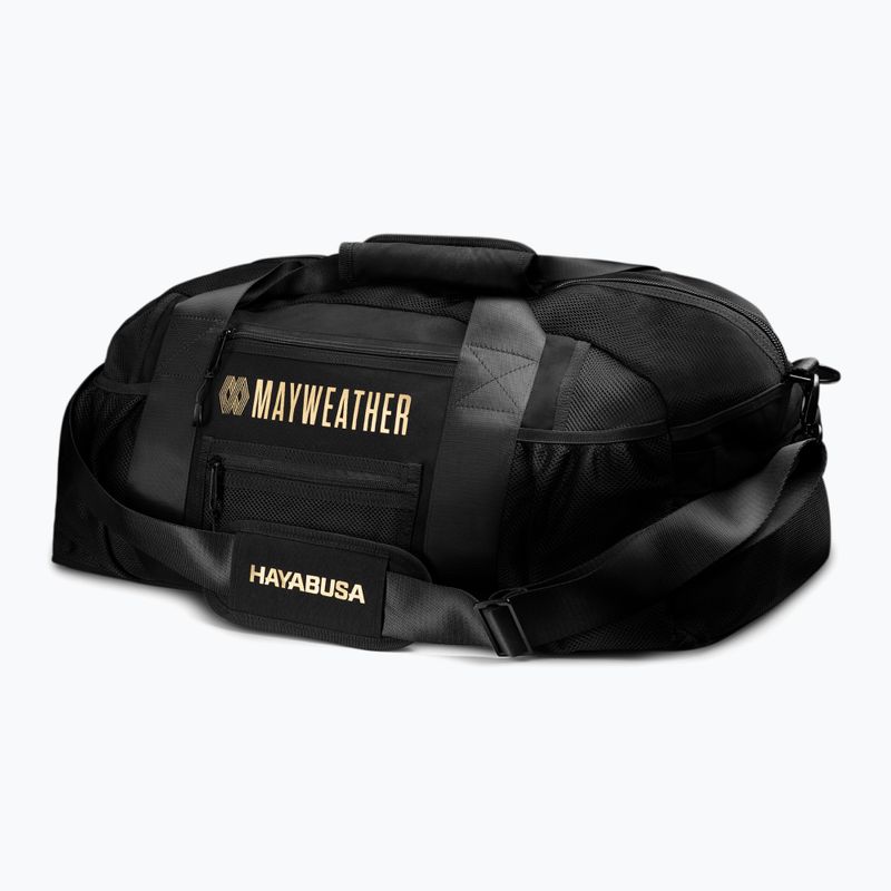 Сумка для тренувань Hayabusa Mayweather Mesh Gym Bag 70 л black/gold