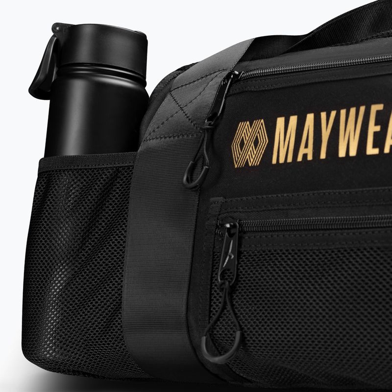 Сумка для тренувань Hayabusa Mayweather Mesh Gym Bag 70 л black/gold 4