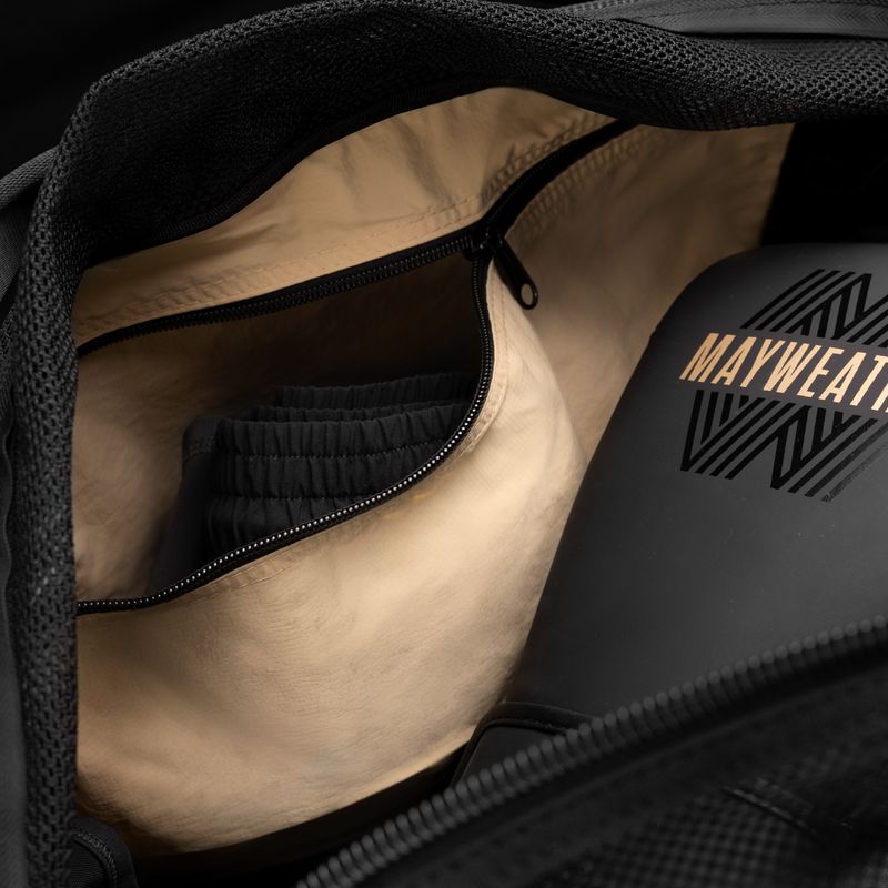 Сумка для тренувань Hayabusa Mayweather Mesh Gym Bag 70 л black/gold 10