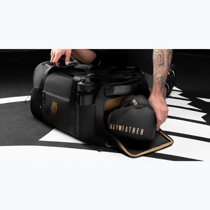 Сумка для тренувань Hayabusa Mayweather Airstream Duffle Bag 50 л black/gold 6