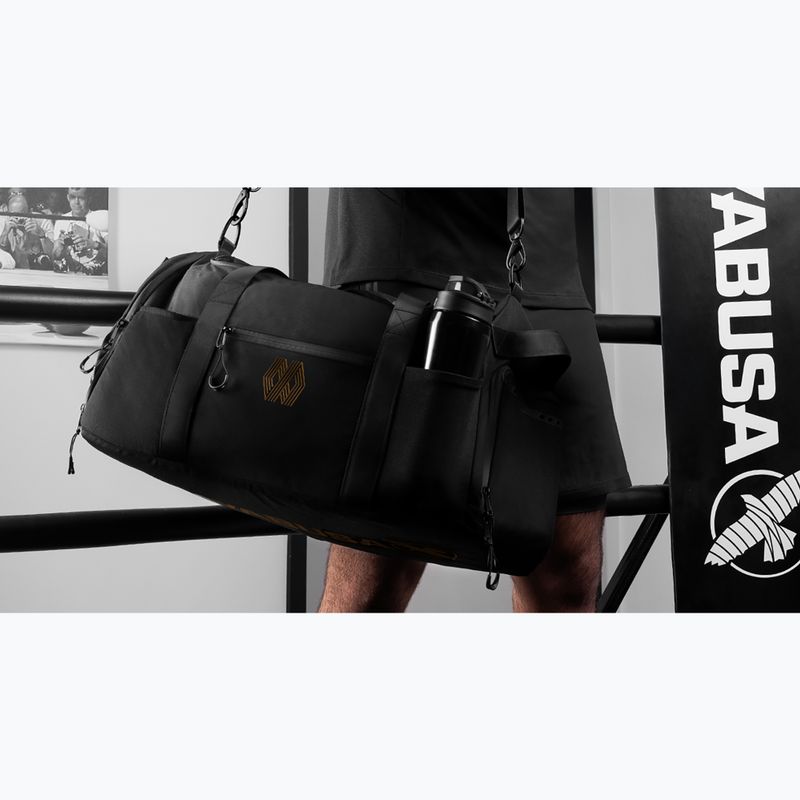 Сумка для тренувань Hayabusa Mayweather Airstream Duffle Bag 50 л black/gold 8