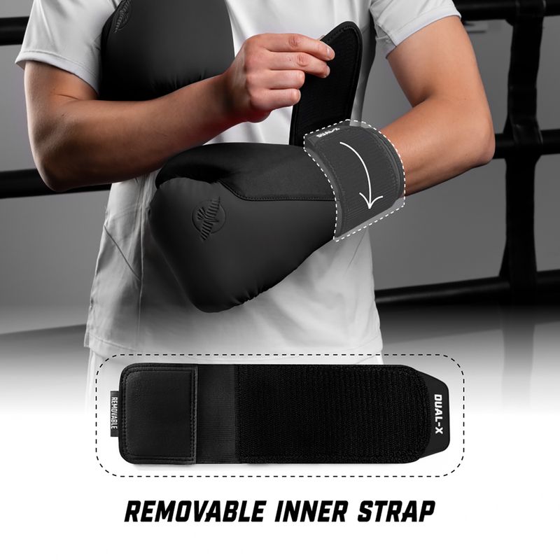 Боксерські рукавички Hayabusa T360 Boxing black 10