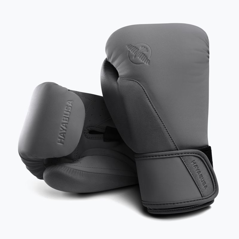 Рукавиці боксерські Hayabusa T360 Boxing charcoal 7