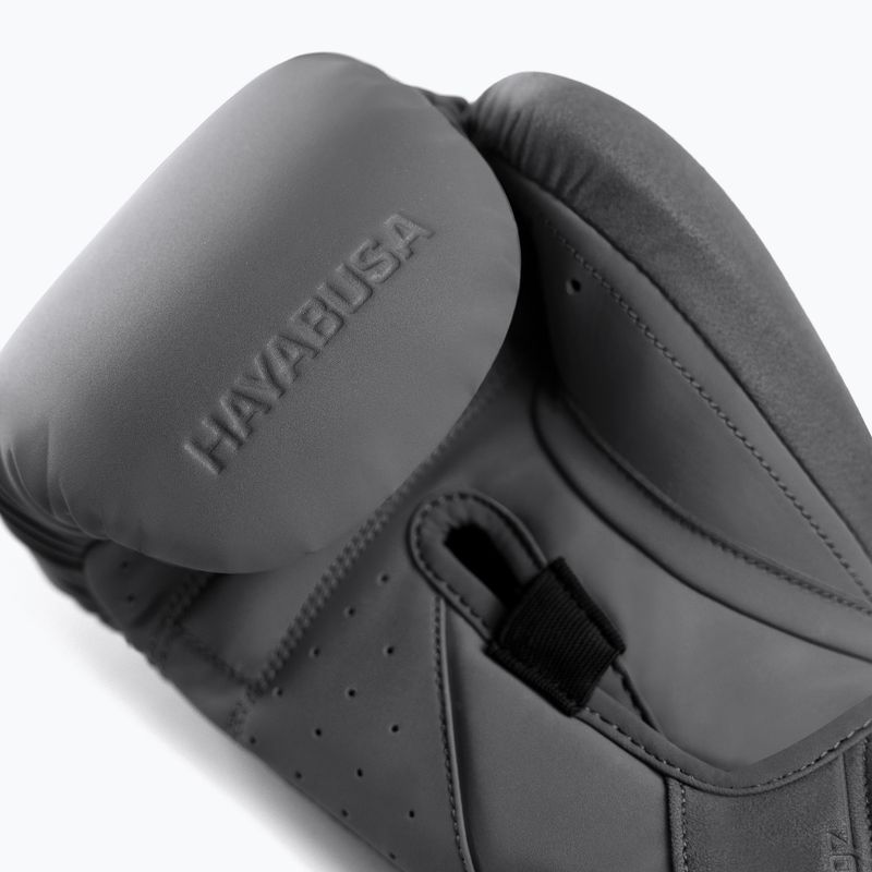 Боксерські рукавички Hayabusa T360 Boxing charcoal 8