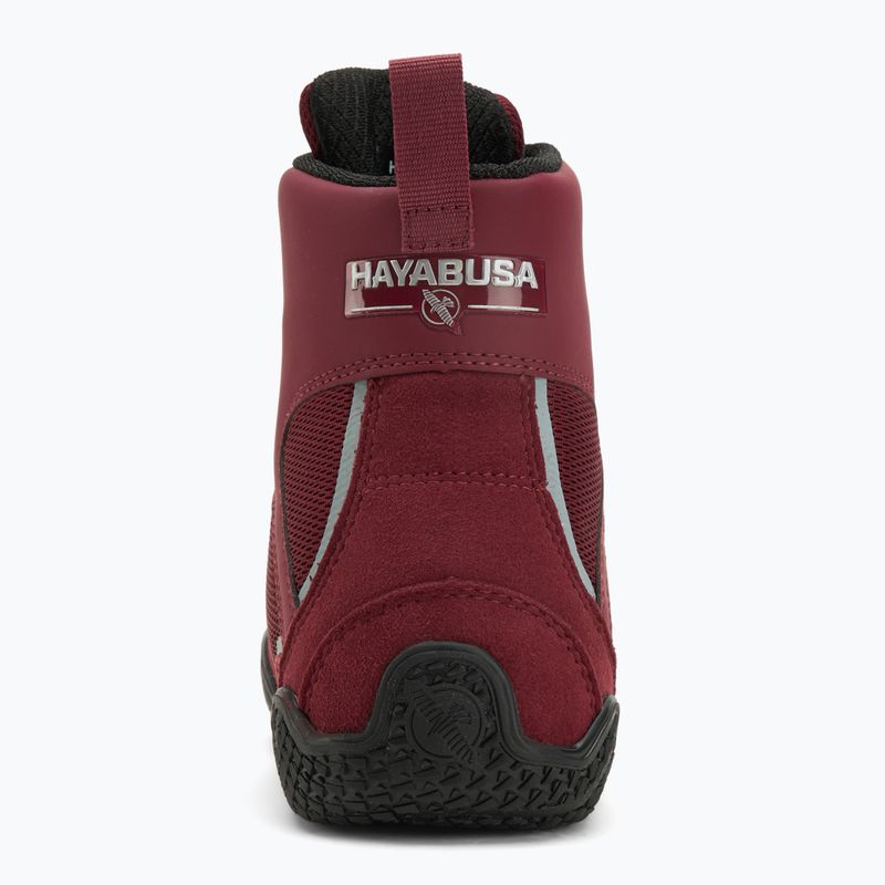 Чоловічі боксерські черевики Hayabusa Pro Boxing garnet/grey 6