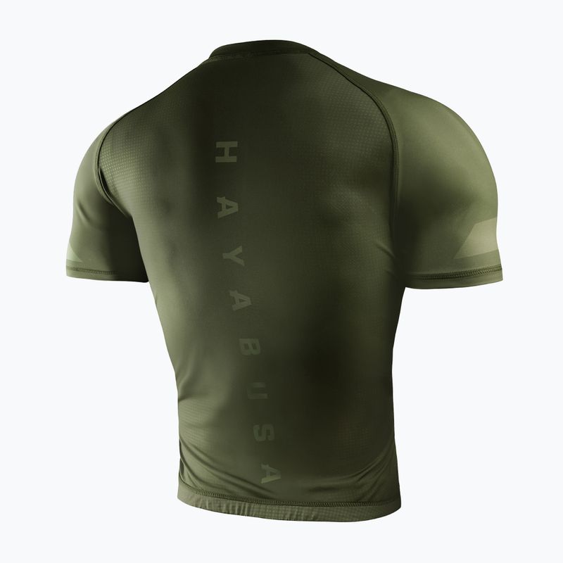 Рашгард чоловічий Hayabusa Core Rash Guard green 2