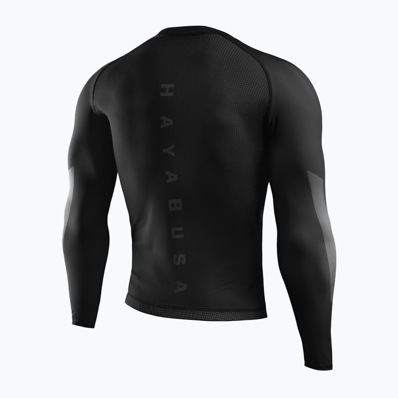 Чоловіча рашгард з довгим рукавом Hayabusa Core Rash Guard black 2