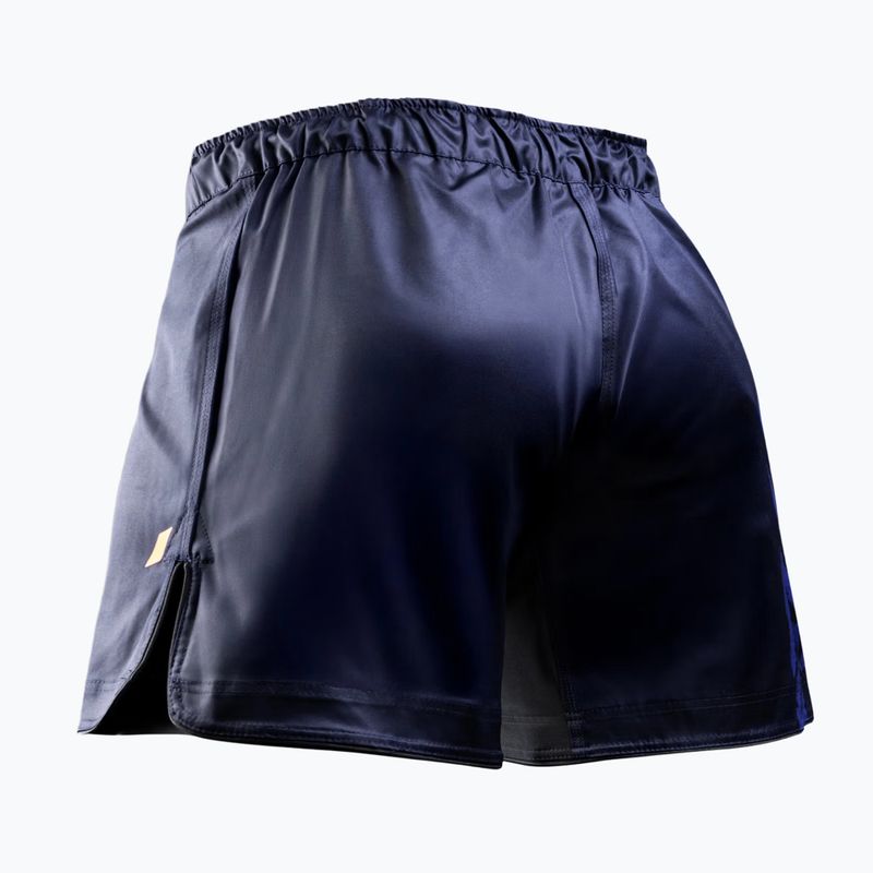 Шорти для тренувань чоловічі Hayabusa Apex Fight Mid navy/orange 2