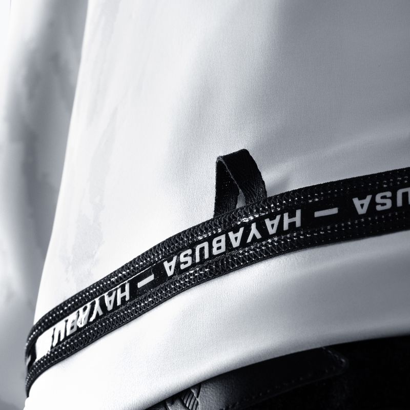 Рашгард лонгслів чоловічий Hayabusa Apex Rash Guard white/coral 7