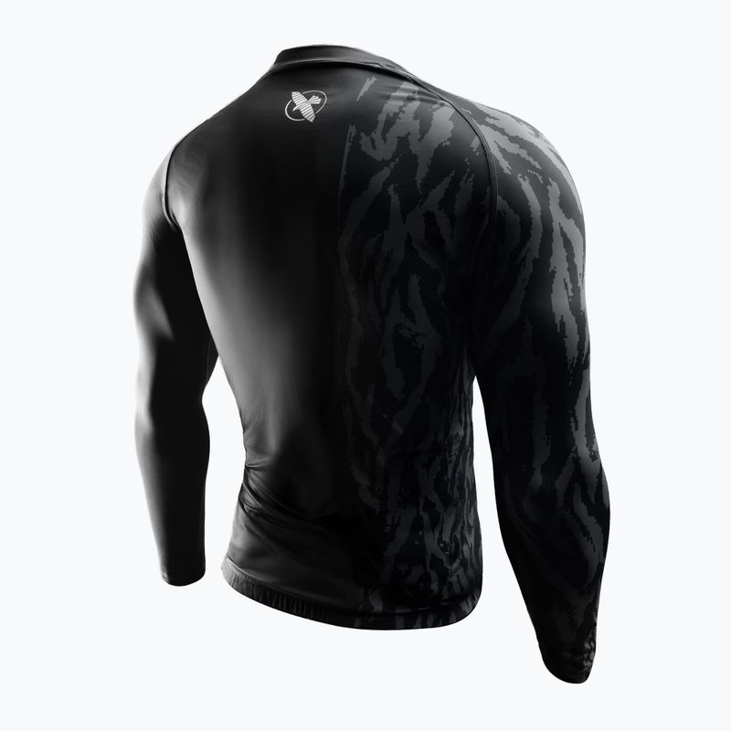 Чоловічий рашгард з довгим рукавом Hayabusa Apex Rash Guard black 2