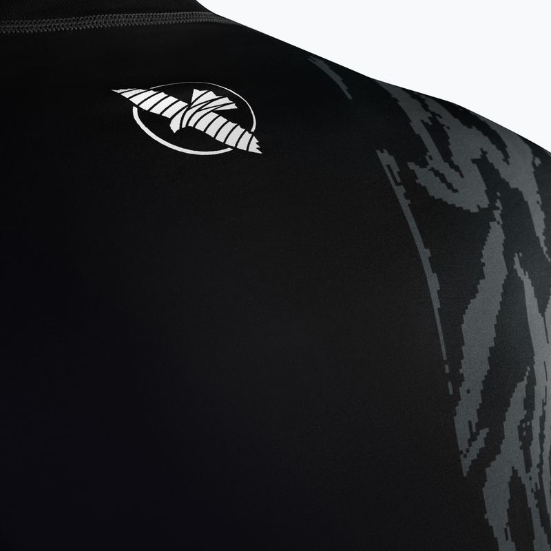 Чоловічий рашгард з довгим рукавом Hayabusa Apex Rash Guard black 6