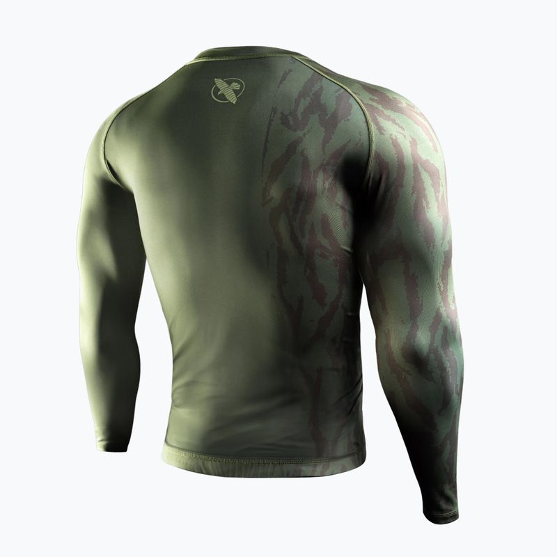 Чоловіча рашгард з довгим рукавом Hayabusa Apex Rash Guard green 2