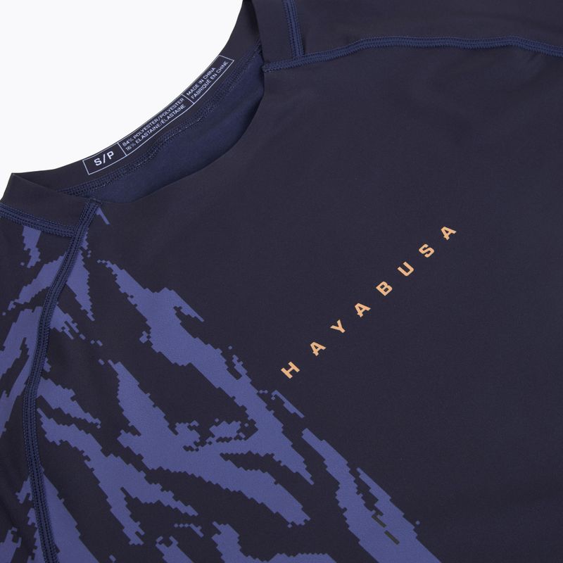 Чоловіча рашгард з довгим рукавом Hayabusa Apex Rash Guard navy/orange 3