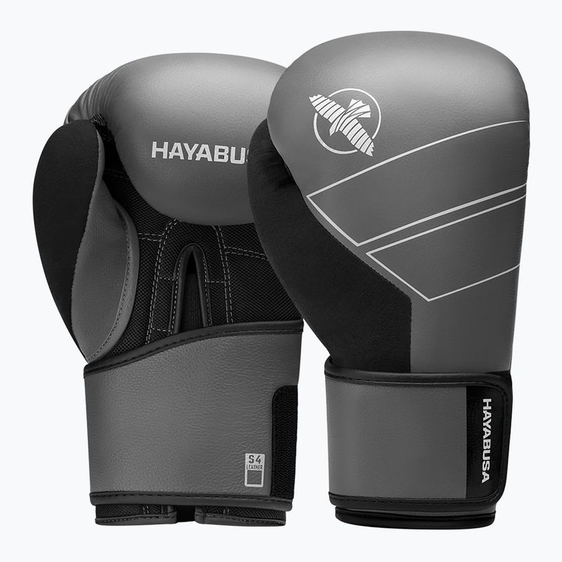 Рукавиці боксерські Hayabusa S4 Leather grey