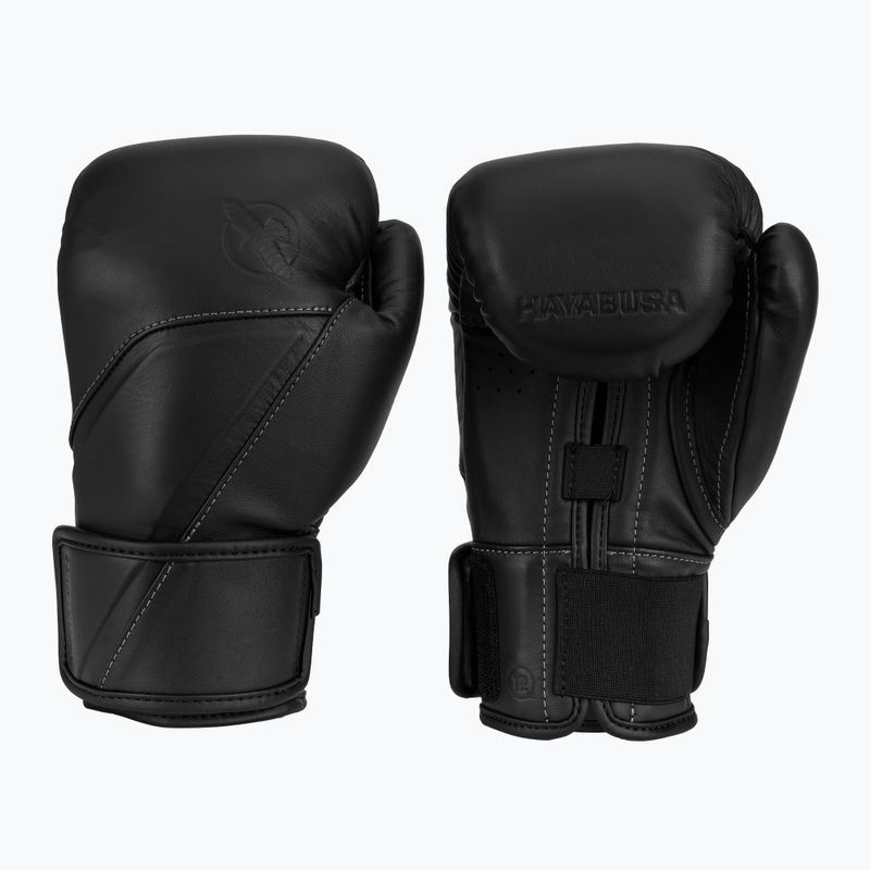 Рукавиці боксерські Hayabusa E1 Leather black