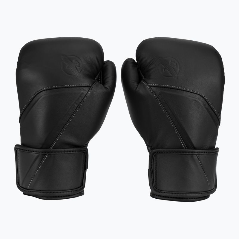 Рукавиці боксерські Hayabusa E1 Leather black 2
