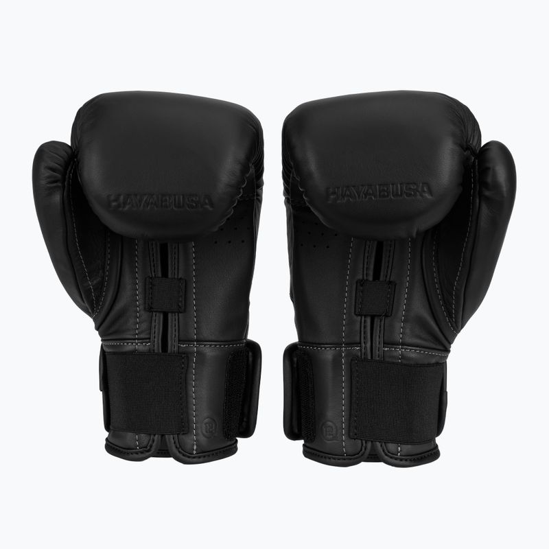 Рукавиці боксерські Hayabusa E1 Leather black 3