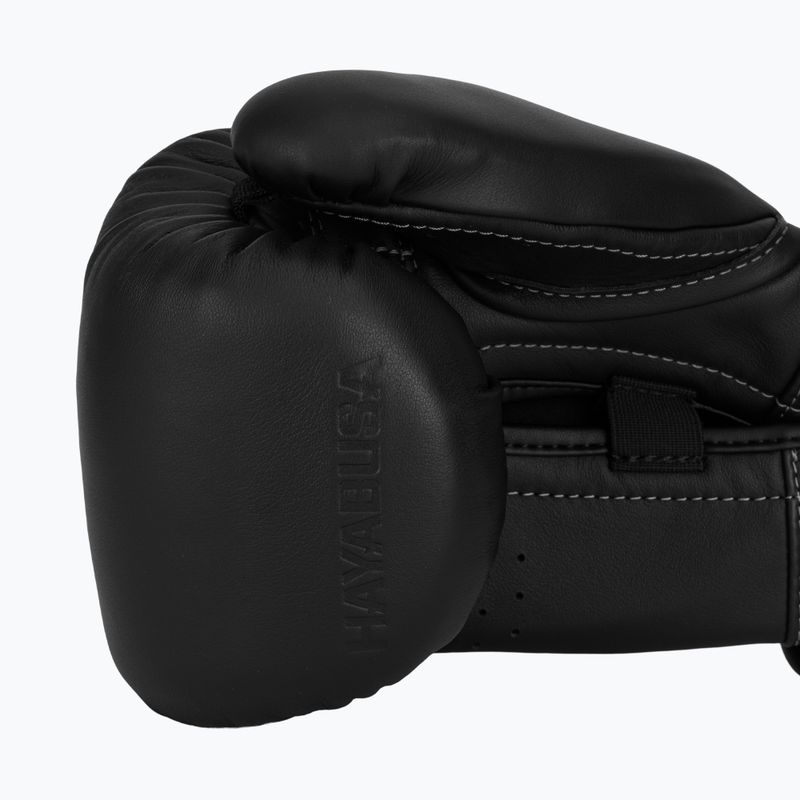 Рукавиці боксерські Hayabusa E1 Leather black 7