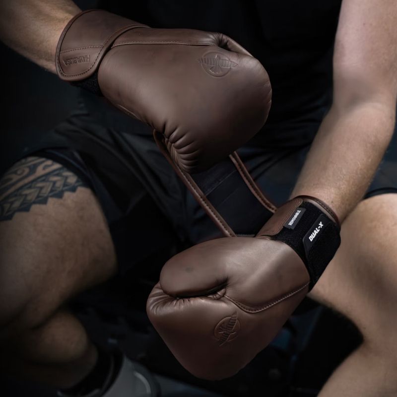 Рукавиці боксерські Hayabusa T360 Leather brown 5