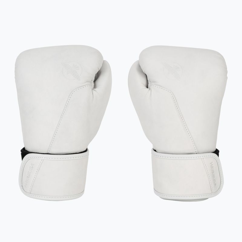 Рукавиці боксерські Hayabusa T360 Leather white 2