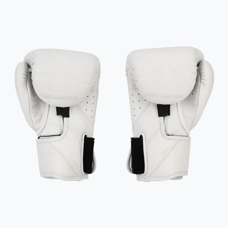 Рукавиці боксерські Hayabusa T360 Leather white 3