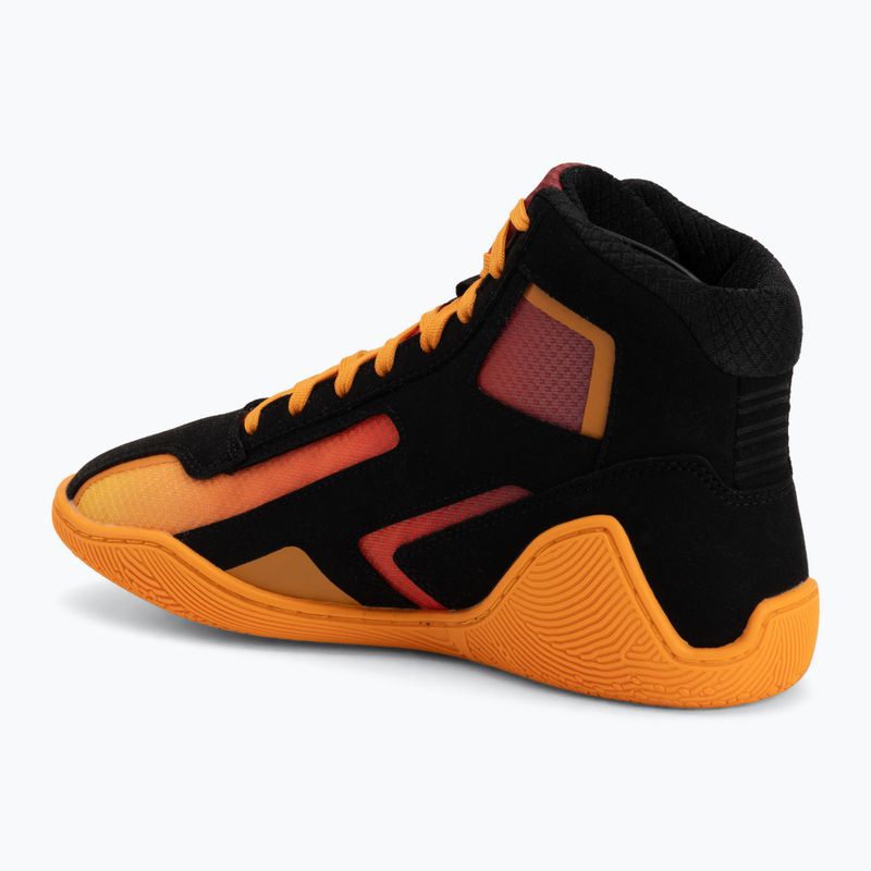 Кросівки боксерські Hayabusa Surge black/orange 3