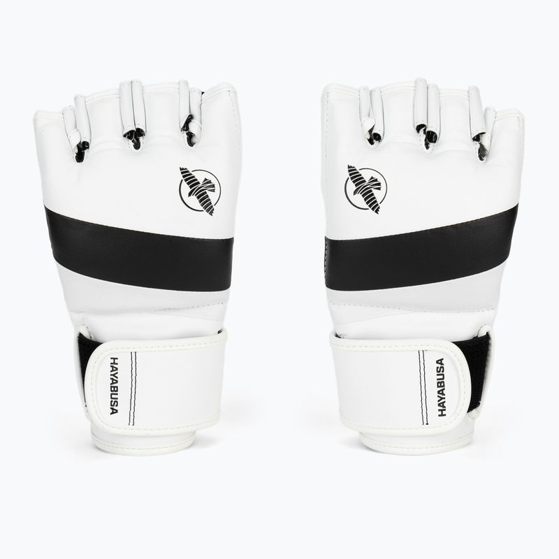 Рукавиці греплінгові Hayabusa T3 MMA white/black 2