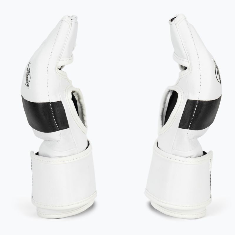 Рукавиці греплінгові Hayabusa T3 MMA white/black 4