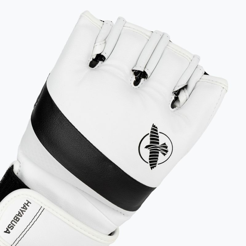 Рукавиці греплінгові Hayabusa T3 MMA white/black 5