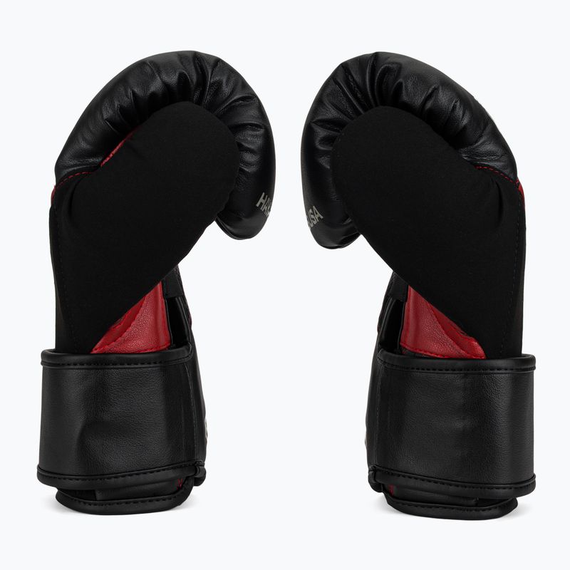 Рукавиці боксерські Hayabusa T3 black/red 4