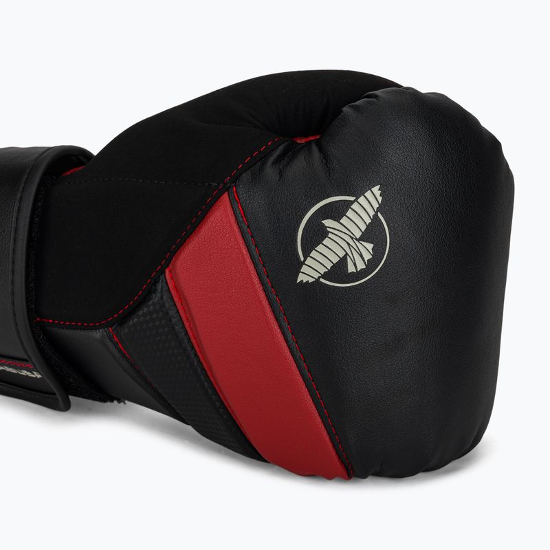Рукавиці боксерські Hayabusa T3 black/red 5