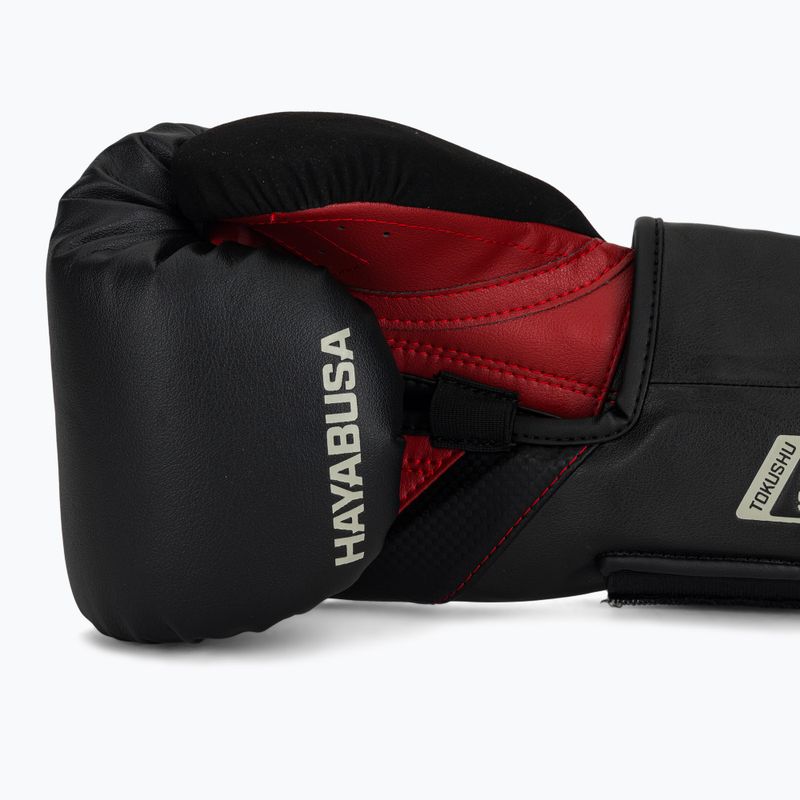 Рукавиці боксерські Hayabusa T3 black/red 6