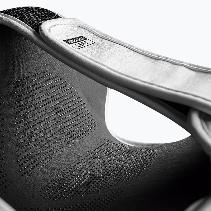 Ochraniacze piszczeli i stóp Hayabusa T3 Striking Shin Guards white/black 4