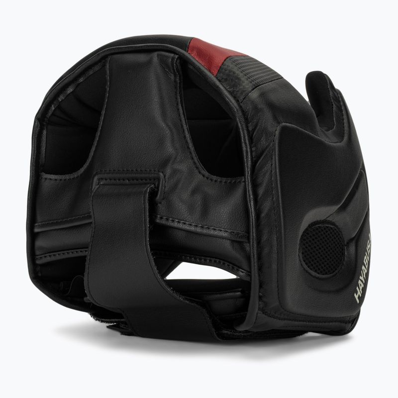 Шолом боксерський Hayabusa T3 Headgear black/red 6