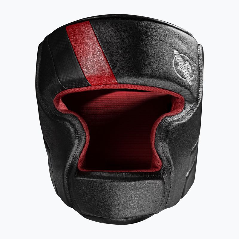 Шолом боксерський Hayabusa T3 Headgear black/red 3