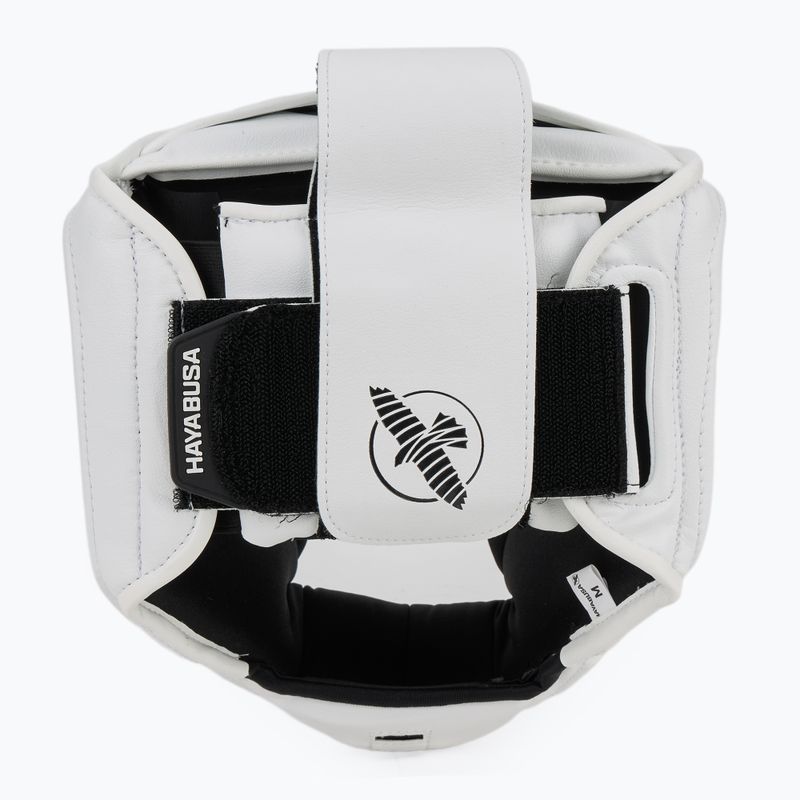 Шолом боксерський Hayabusa T3 Headgear white/black 4