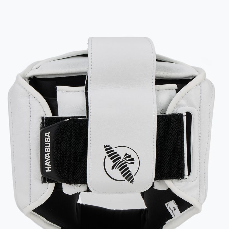 Шолом боксерський Hayabusa T3 Headgear white/black 5