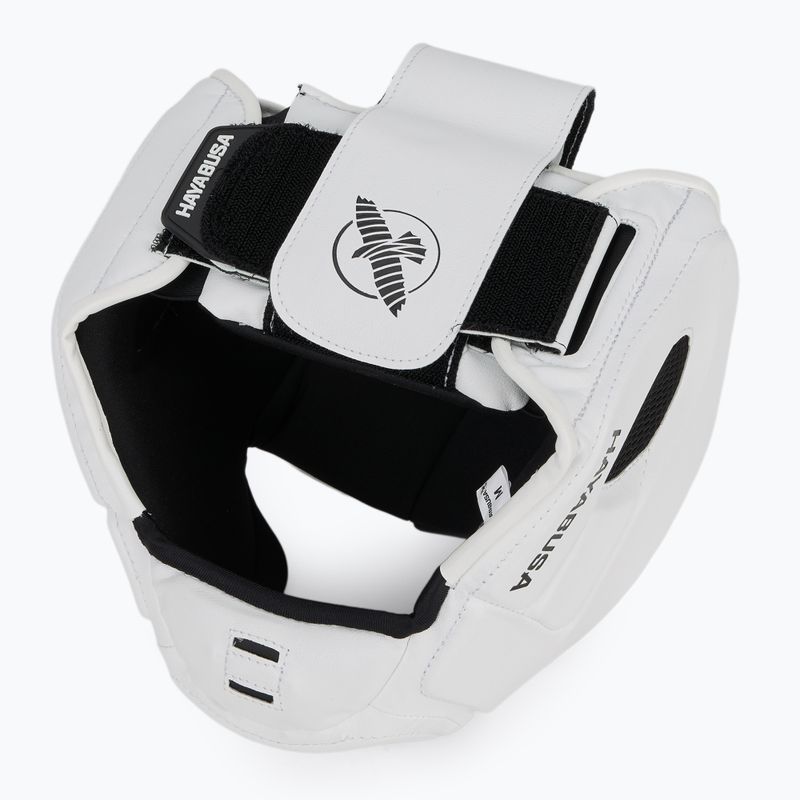 Шолом боксерський Hayabusa T3 Headgear white/black 7