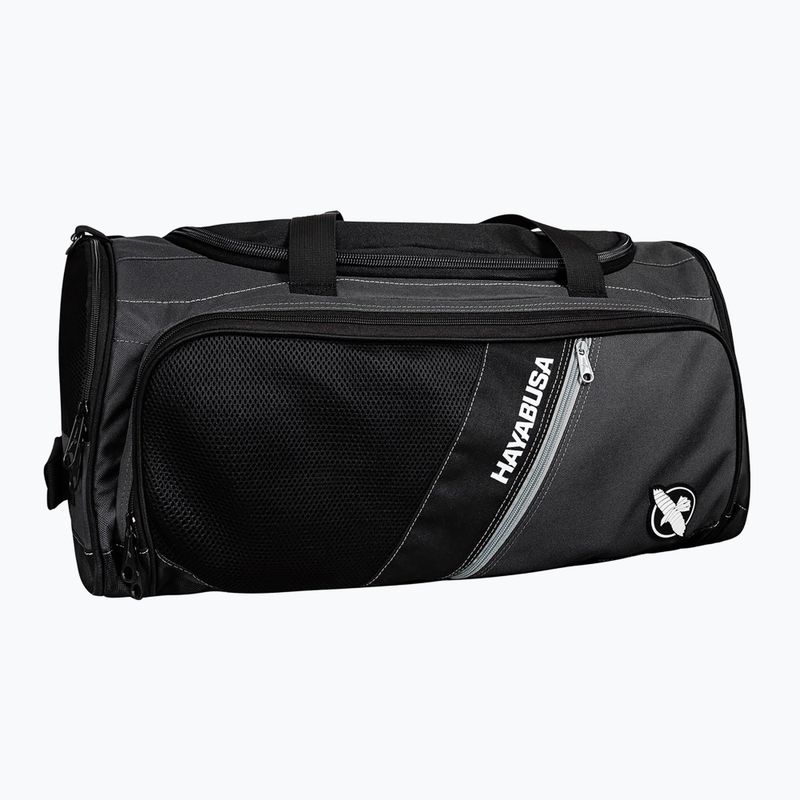 Тренувальна сумка Hayabusa Ryoko Duffle 50 л чорний/сірий 3