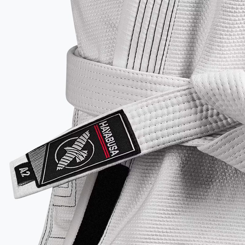 Пояс для бразильського джиу-джитсу Hayabusa Jiu Jitsu white 3